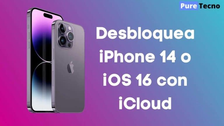 Desbloquea iPhone 14 o iOS 16 con iCloud