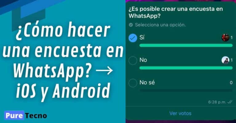 Como hacer una encuesta en WhatsApp → iOS y Android 1