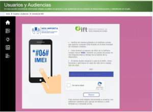 ¿Cómo bloquear un celular por IMEI desde Internet?