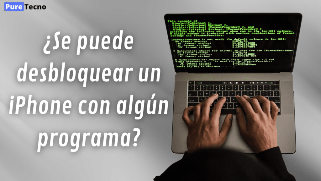 ¿Se puede desbloquear un iPhone con algún programa?
