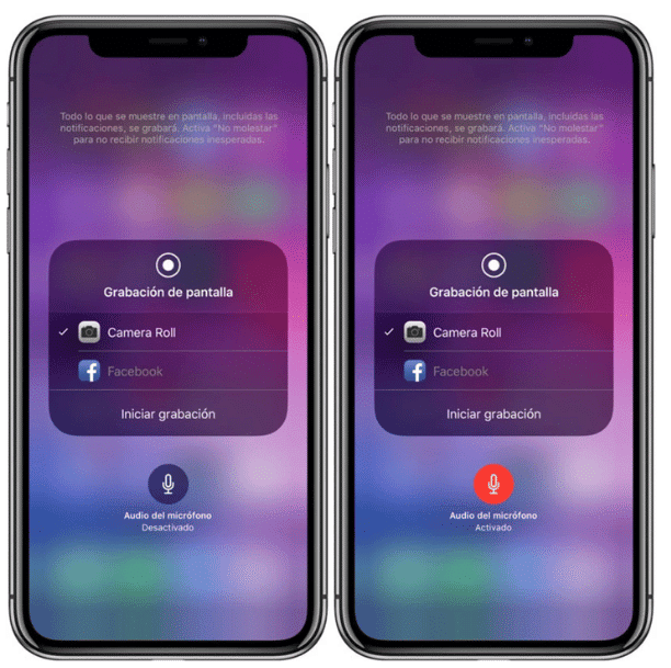 como grabar pantalla en iphone