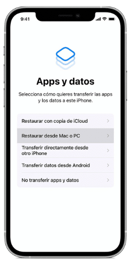 como pasar informacion de un iphone a otro