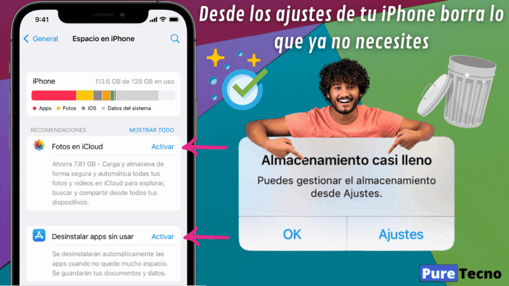 Cómo liberar espacio en mi celular sin borrar nada relevante 7 ¡Aprende cómo liberar espacio en tu iPhone!