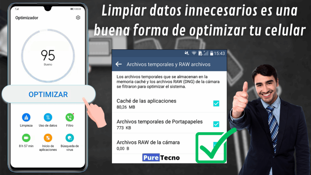 Cómo liberar espacio en mi celular sin borrar nada relevante 1 ¿Qué es la limpieza de datos en un celular?
