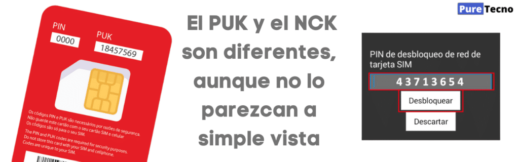 ¿Cómo obtener el NCK de desbloqueo de SIM de red fácilmente? 4 ¿Es el PUK el mismo que el NCK?